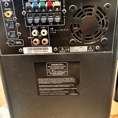 ONKYO デジタルサラウンドシステム　HTX-22HDXの画像
