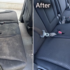 ＼車内の汚れはキズナの証し／　子育てママの為のカーシートクリーニング💺 〜清潔車内でわが子を守る〜　 【出張費・引き取り納車可🙆‍♀️】の画像