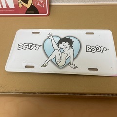 ベティブープ　プレート　アメリカ雑貨の画像