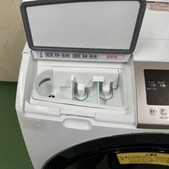 179 日立ビッグドラム　ドラム式洗濯機　乾燥機能付き　11/6kg 小型　一人暮らし　家庭用　大容量　右開きの画像