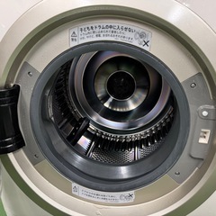 180 SHARP ドラム式洗濯機　乾燥機能付き　10/6kg 小型　一人暮らし　家庭用　右開き　の画像