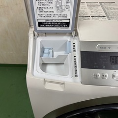 180 SHARP ドラム式洗濯機　乾燥機能付き　10/6kg 小型　一人暮らし　家庭用　右開き　の画像