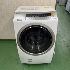 180 SHARP ドラム式洗濯機　乾燥機能付き　10/6kg 小型　一人暮らし　家庭用　右開き　の画像
