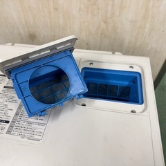 180 SHARP ドラム式洗濯機　乾燥機能付き　10/6kg 小型　一人暮らし　家庭用　右開き　の画像
