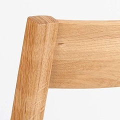 無印良品 オーク材チェアの画像