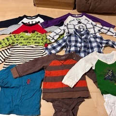 男の子80サイズ長袖　春秋服の画像