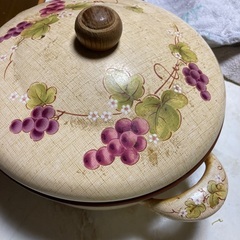 昭和柄　浅型鍋の画像