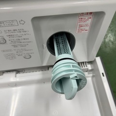 181 パナソニック　ドラム式洗濯機　キューブル　乾燥機能付き　10/3kg 小型　一人暮らし　左開き　ホワイトカラーの画像