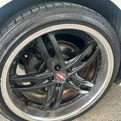 50プリウス社外アルミホイール皮付きの画像