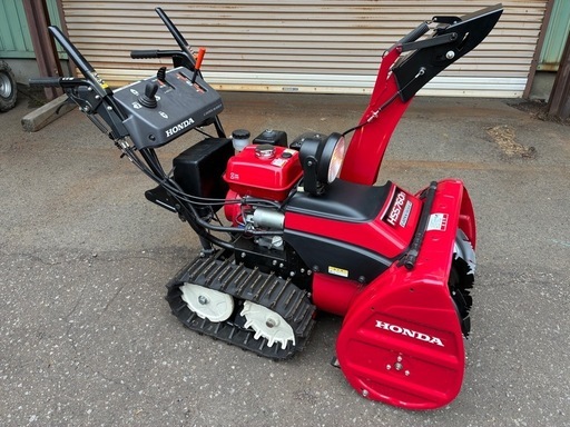 ホンダHSS760n(JX) クロスオーガ　極上美品　格安輸送可！　除雪機