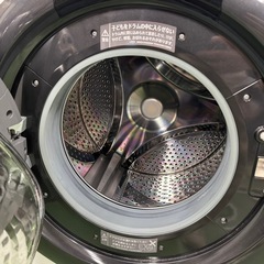 183 SHARP ドラム式洗濯機　乾燥機能付き　7/3.5kg 小型　一人暮らし　左開き　単身向け　の画像