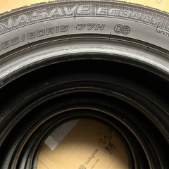 ダンロップ　165/60R15 2025年製　ハスラー新車外しの画像