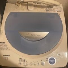 SHARP洗濯機の画像