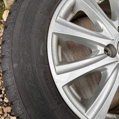 175-65-14 バリスタッドレス　アルミ付きの画像