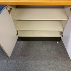 可動式 キッチンカウンター　キッチンボード キッチン収納の画像