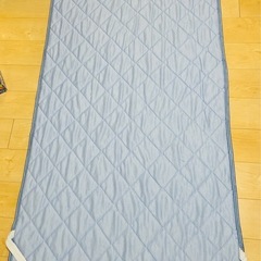 ニトリ Nクール　敷きパッドSP シングル　
青　の画像