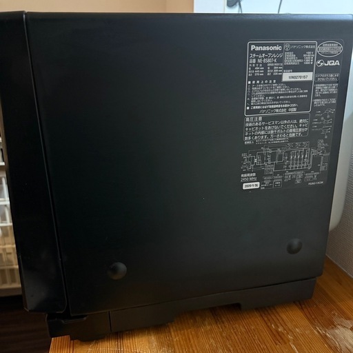 Panasonic Bistroスチームオーブンレンジ 20年製 ブラック