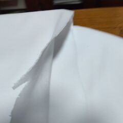 白Tシャツ生地　厚地　３０㎝×１２ｍ　秋用の画像