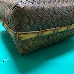 レトロな
アンティーク竹かご の画像