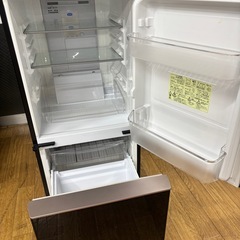 鏡面ドア✨SHARP冷凍冷蔵庫 SJ-GD14D-Bの画像