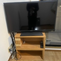 【良品】テレビ 薄型　SHARP fire stick付きの画像