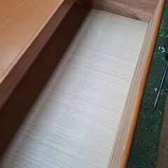木製チェスト/タンス (幅約120cm)の画像