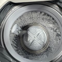 SHARP シャープ 全自動洗濯乾燥機 ES-PU10C 10.0kg 高濃度洗浄 穴なし槽 プラズマクラスター搭載 乾燥機能付き 洗濯機の画像