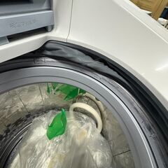 SHARP シャープ 全自動洗濯乾燥機 ES-PU10C 10.0kg 高濃度洗浄 穴なし槽 プラズマクラスター搭載 乾燥機能付き 洗濯機の画像
