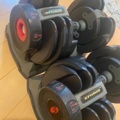 ボウフレックス 2セット　20ポンド(約9kg)可変式ダンベル 2個セットの画像