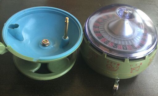 本物　ルーレット式 おみくじ器　北多摩製作所　　占い機　レトロ　当時物　貴重
