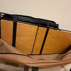 ハングアウト　Hang Out キャンプテーブル 折りたたみ キッチンクランククッキングテーブル　収納袋付き の画像