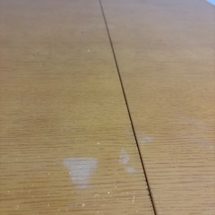 折りたたみダイニングテーブル 椅子二脚 ベンチ付の画像