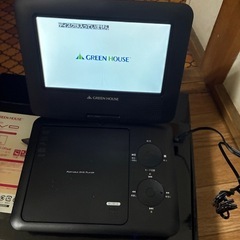 7インチ　モニター付きポータブルDVDプレイヤーの画像