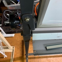 キャスター付き 回転式 ホワイトボード 片面黒板の画像