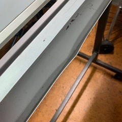 キャスター付き 回転式 ホワイトボード 片面黒板の画像