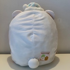 すみっコぐらし しろくま ひざかけ 毛布 入り ぬいぐるみの画像