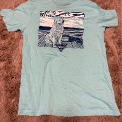 Columbia 水色 Tシャツ 釣り　犬モチーフ　2枚セットの画像