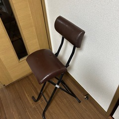 折りたたみ椅子の画像