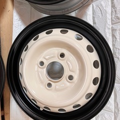 ホンダ 純正 12×3.50B 4穴100 +40 N-VAN カスタムペイントの画像