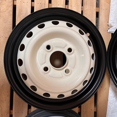 ホンダ 純正 12×3.50B 4穴100 +40 N-VAN カスタムペイントの画像