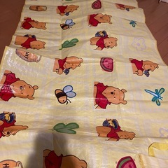 11月末処分！中古品　プーさんレジャーシートの画像