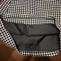 千鳥柄スカート　GUの画像