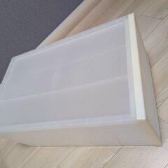 無印良品のポリプロピレン衣装ケースの画像