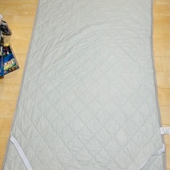 ニトリNクール　SD 120-200cm セミダブル敷きパッド　くま柄の画像