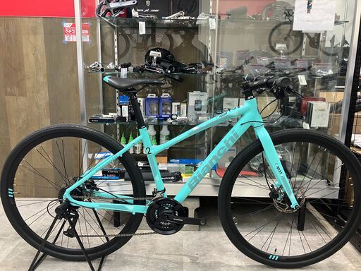 BIANCHI 「ビアンキ」 C-SPORT2 DISC 2022年モデル クロスバイク / バイチャリ福岡店 IT4MHAA918XQ-J