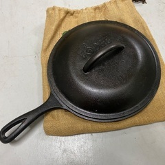 lodge 10 1/4スキレット　フタ付きの画像