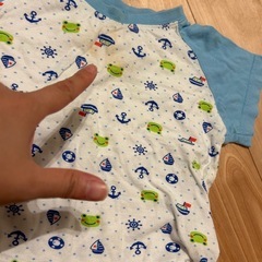 無料品！ベビー服パジャマ、じんべいズボンのみの画像