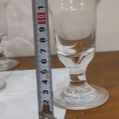 パフェグラス 7個セット 昭和レトロ 喫茶店 クリームソーダの画像