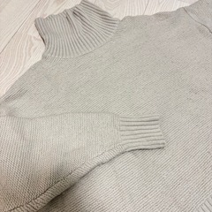 【 nikoand..】ニコアンド ベージュ セーター ニット の画像