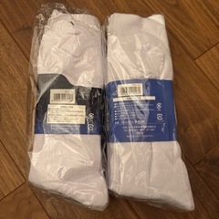 白ハイソックス　24-26cmの画像